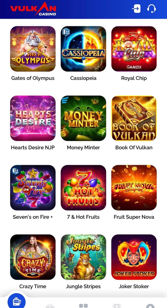 Gry w aplikacji Vulkan Vegas Casino Aplikacja Vulkan Vegas 101 dla Polaków: gry na iOS